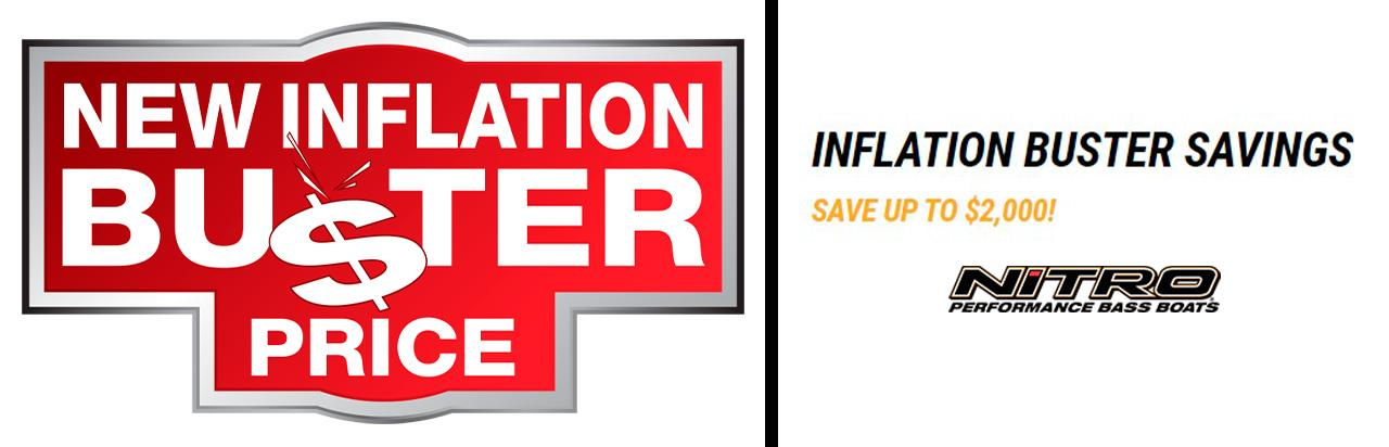 Inflation Buster Savings Nitro Boats